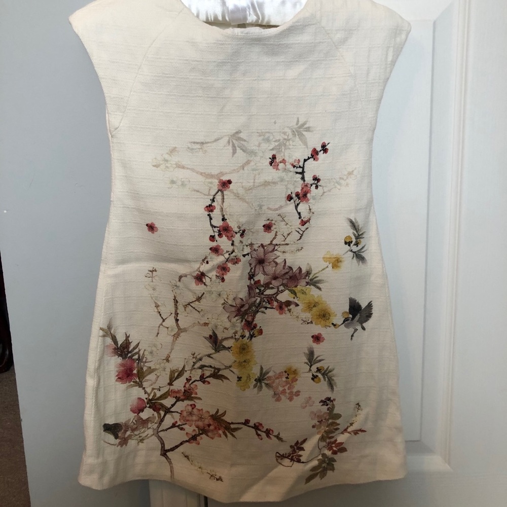Zara floral dress